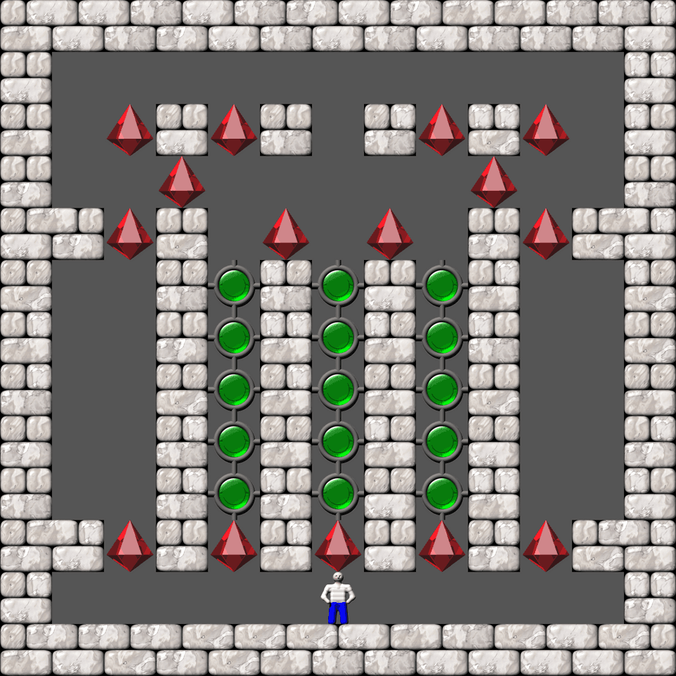 Sokoban Cubes & Tubes level 8